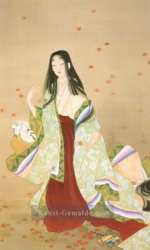  japaner - Blumenkorb 1915 Uemura Shoen Japaner